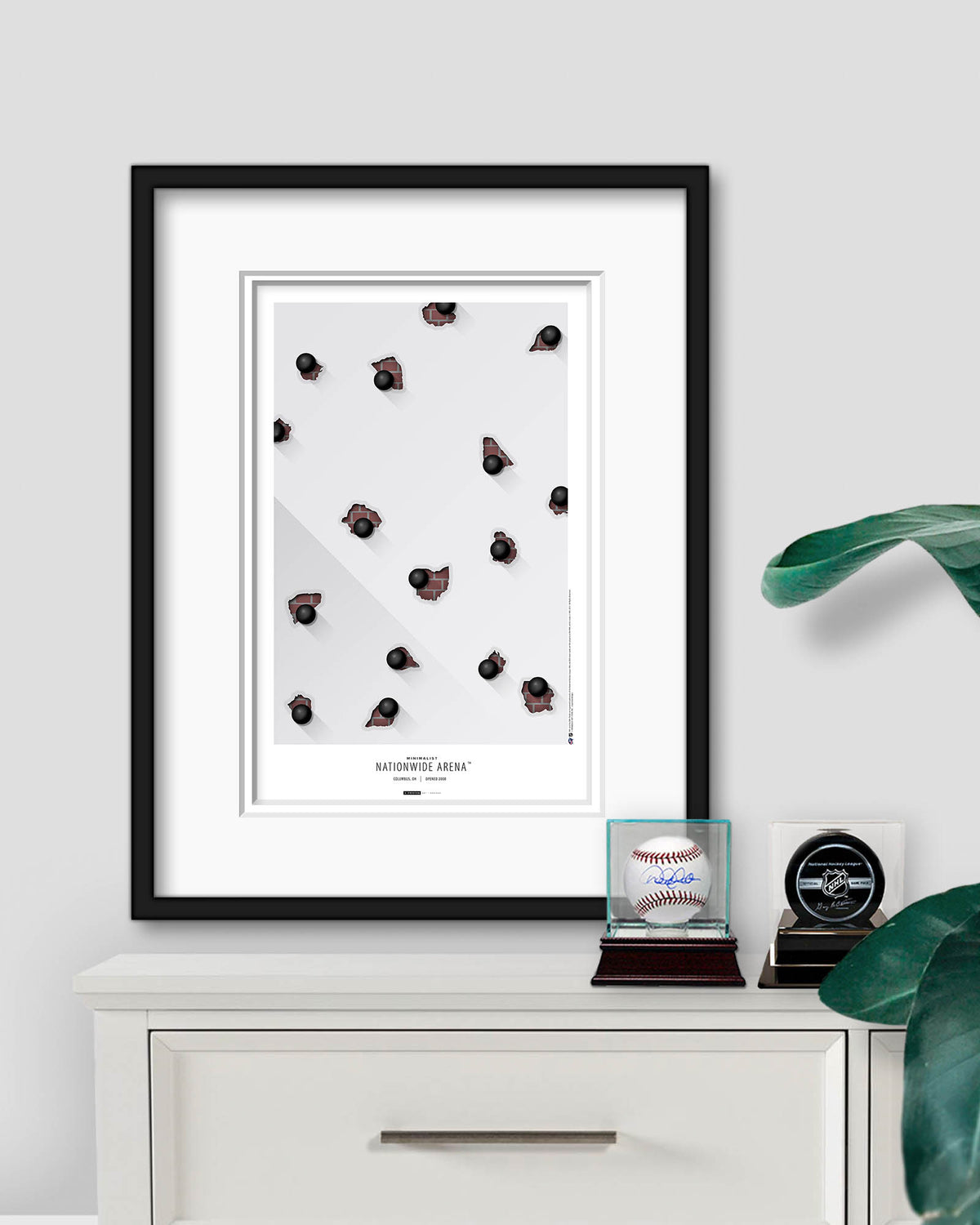 Minimalist Nationwide Arena