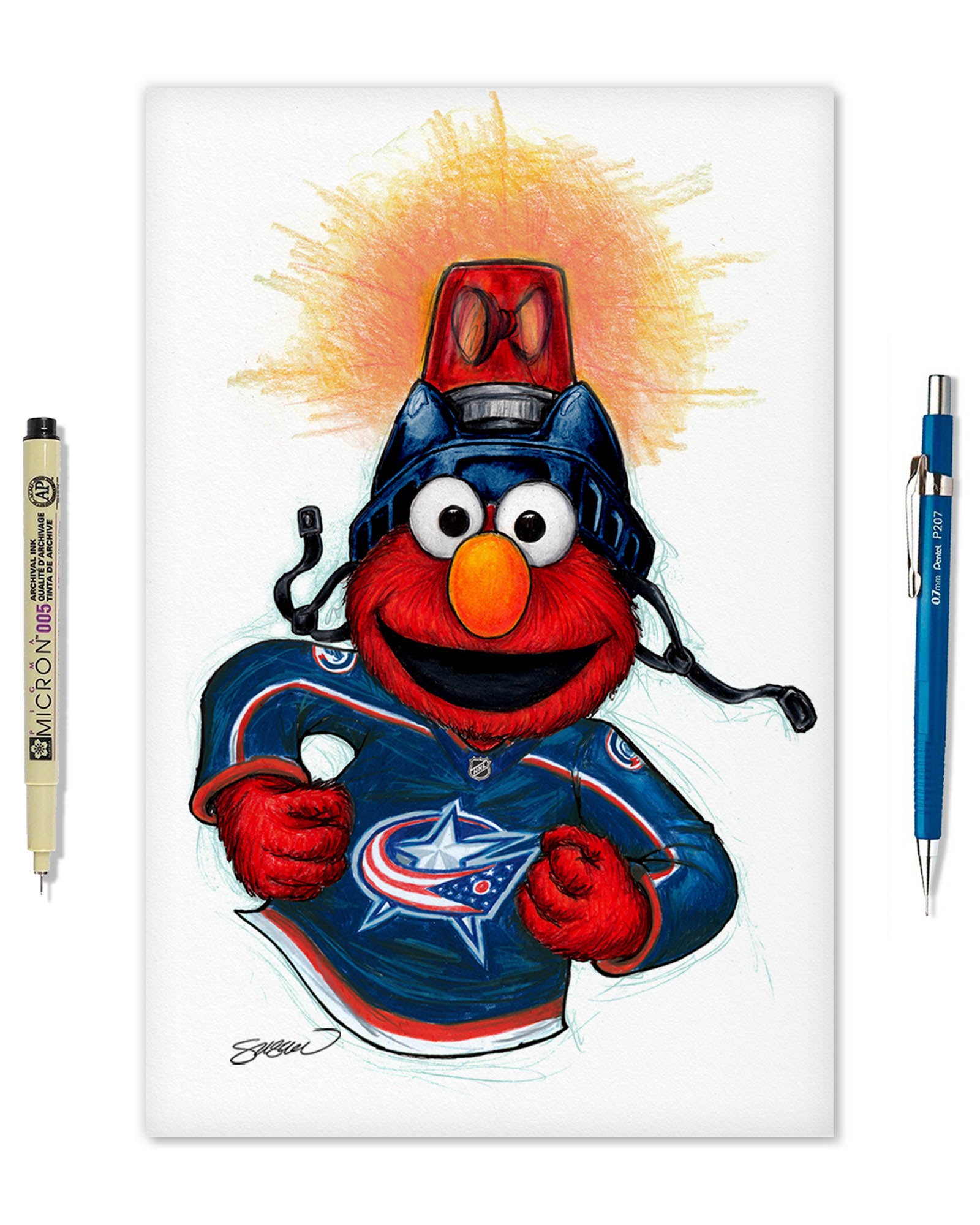 Elmo Loves Goals x Columbus Blue Jackets | Sesame Street – S