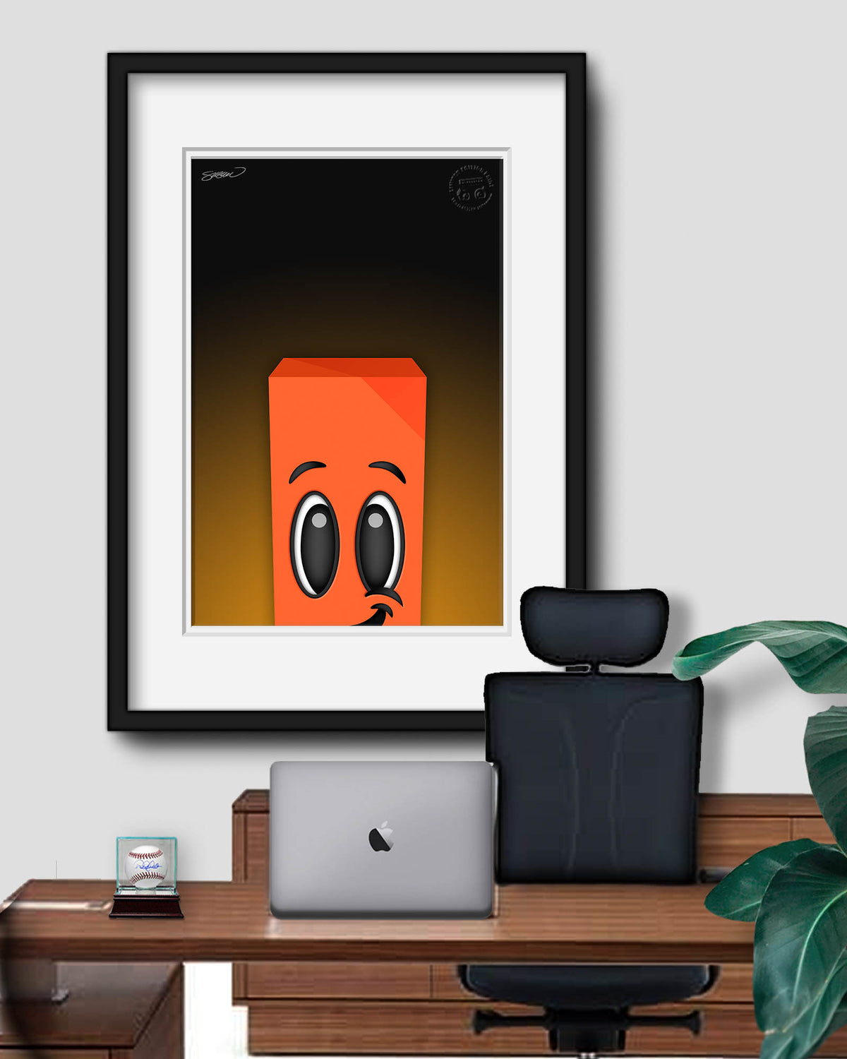 Minimalist Perry The Pylon Limited Edition Art Print