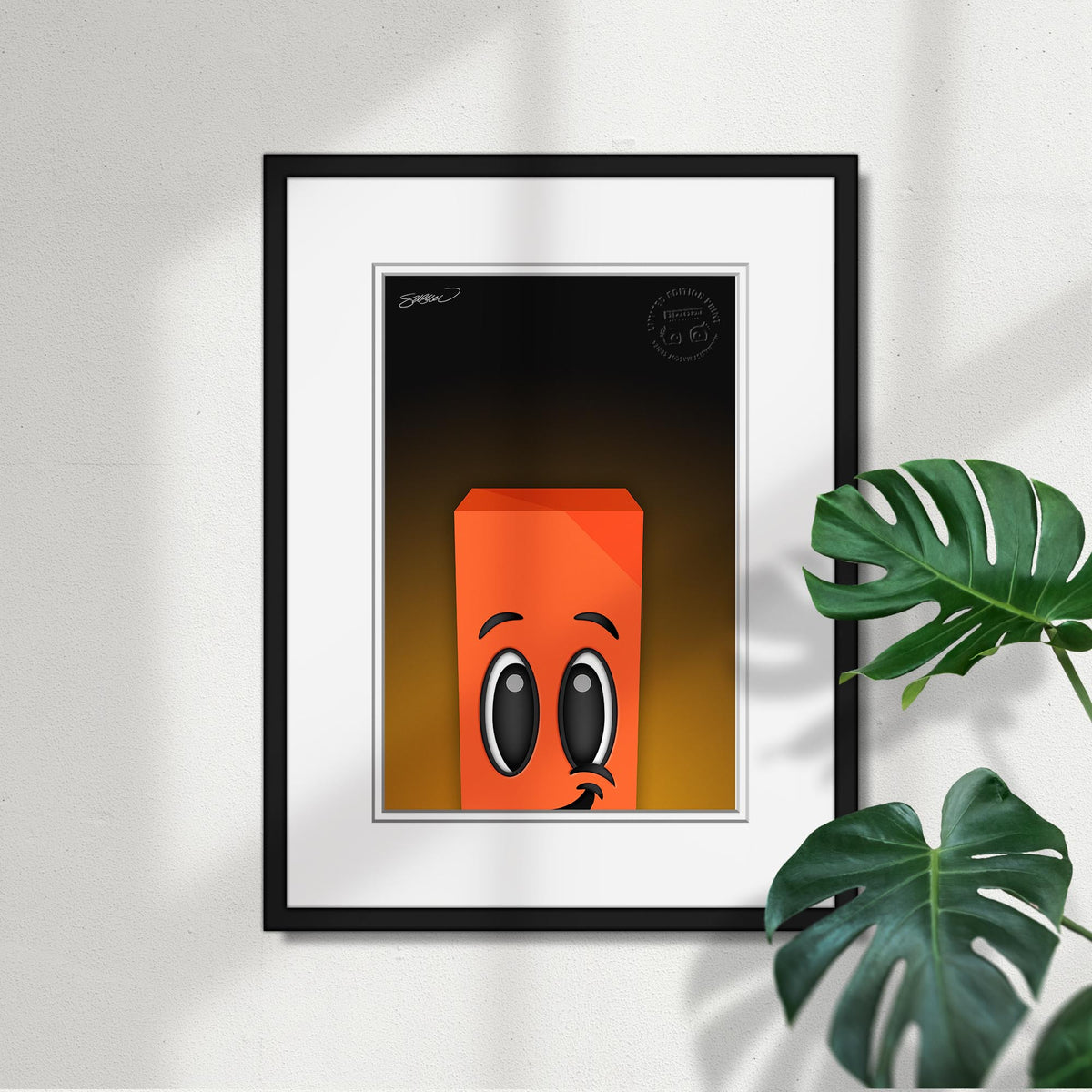 Minimalist Perry The Pylon Limited Edition Art Print