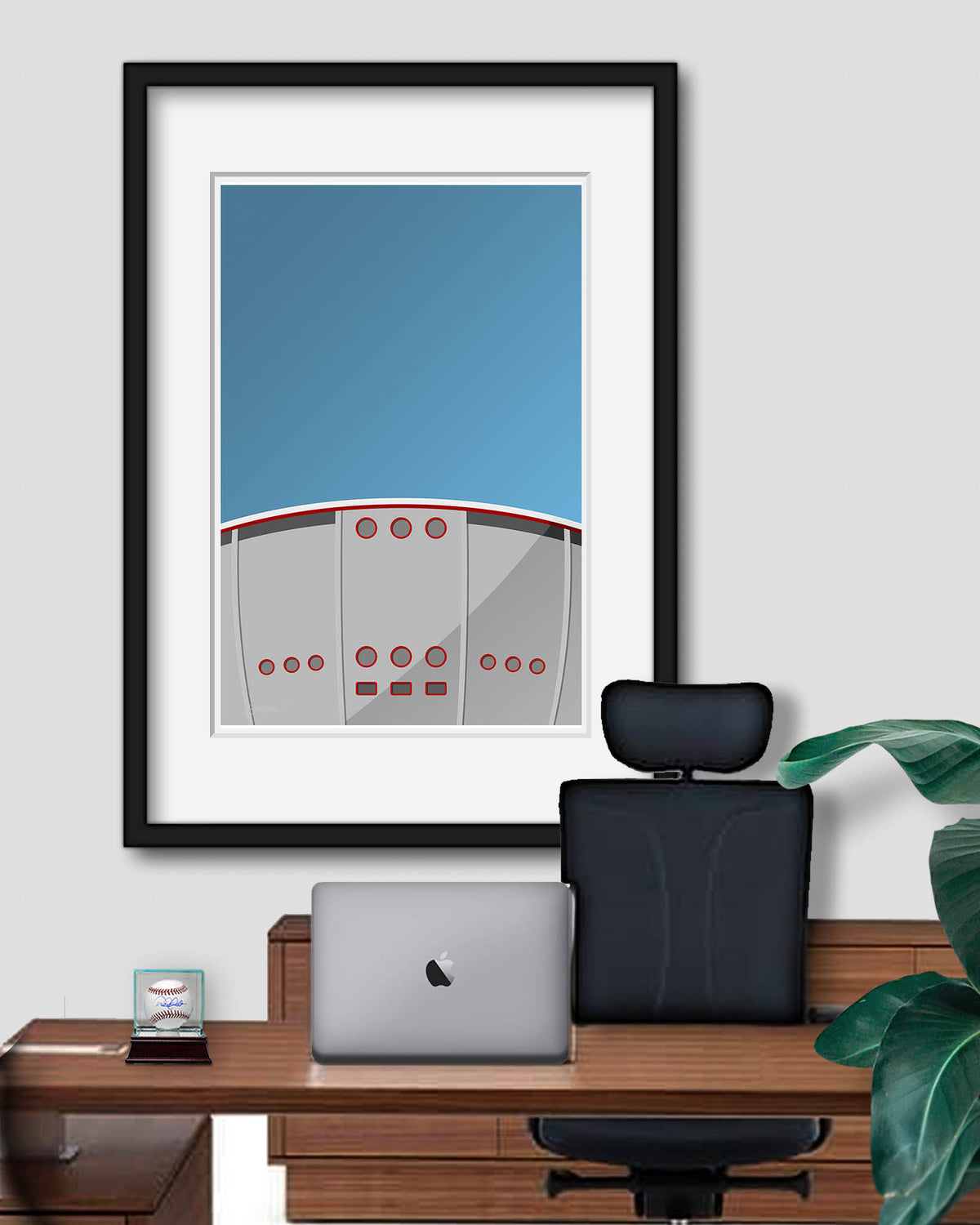 Minimalist Scotiabank Saddledome