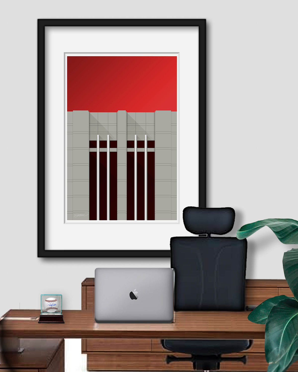 Minimalist United Center