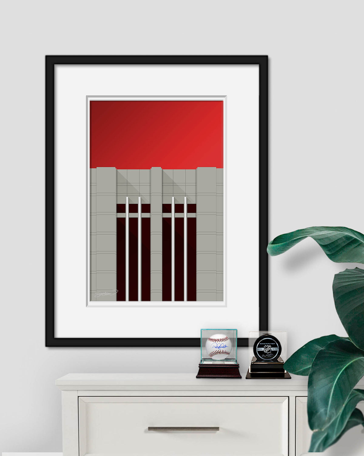 Minimalist United Center