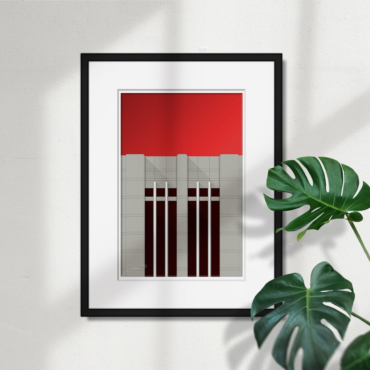 Minimalist United Center