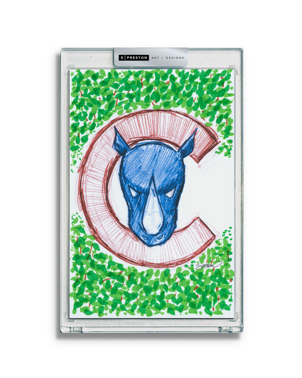 Remembering Ryno Tribute Sketch Slab