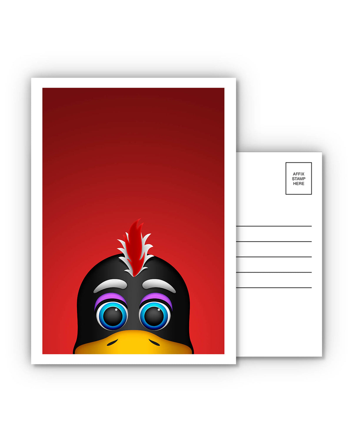 Postcards - Minimalist Mascots POS