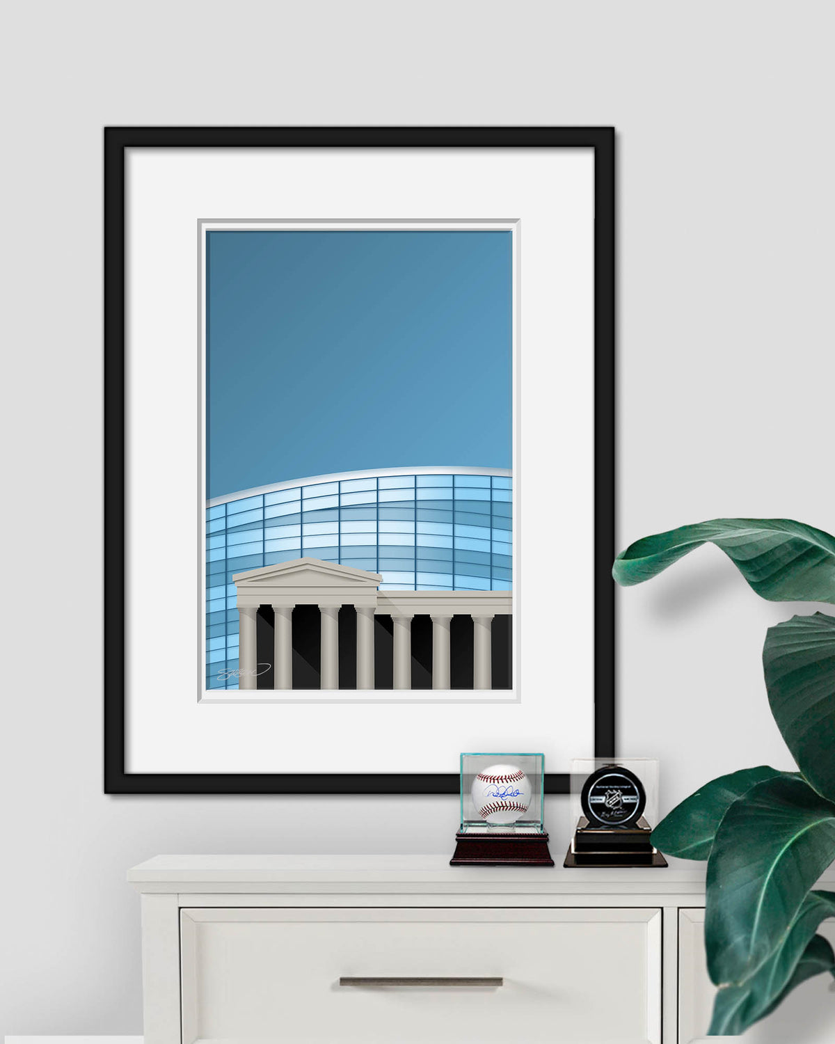 Minimalist Soldier Field Art Print