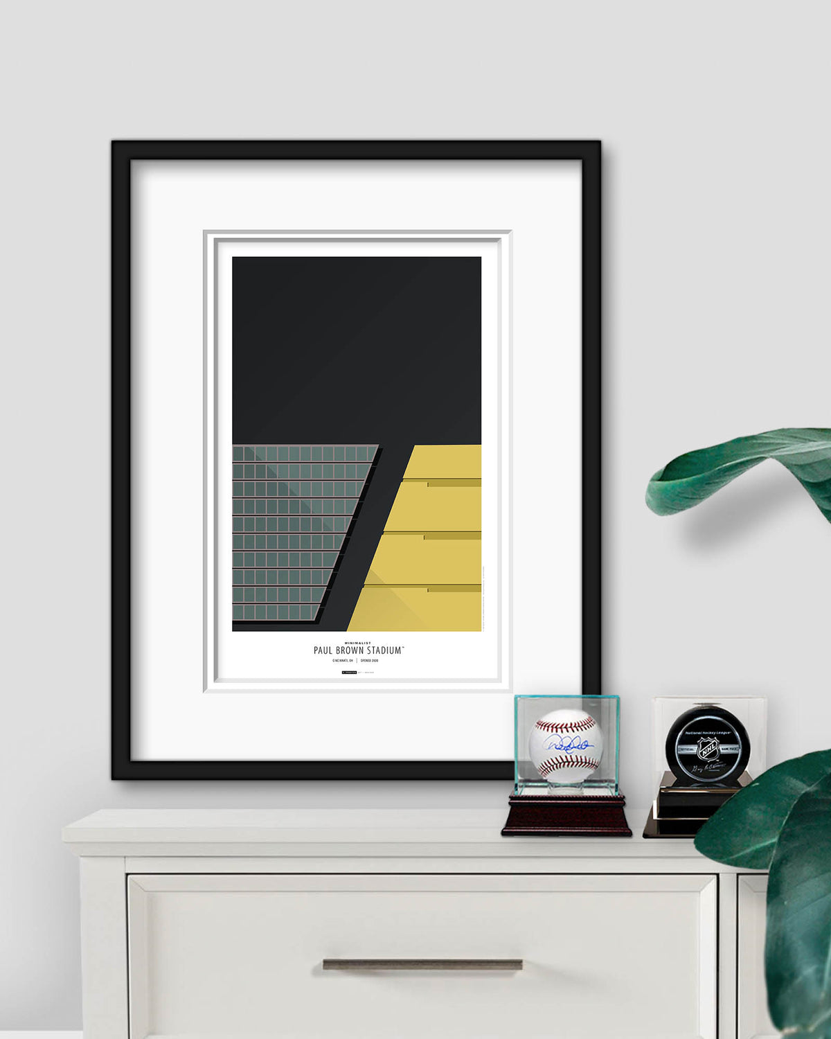 Minimalist Paul Brown Stadium Art Print