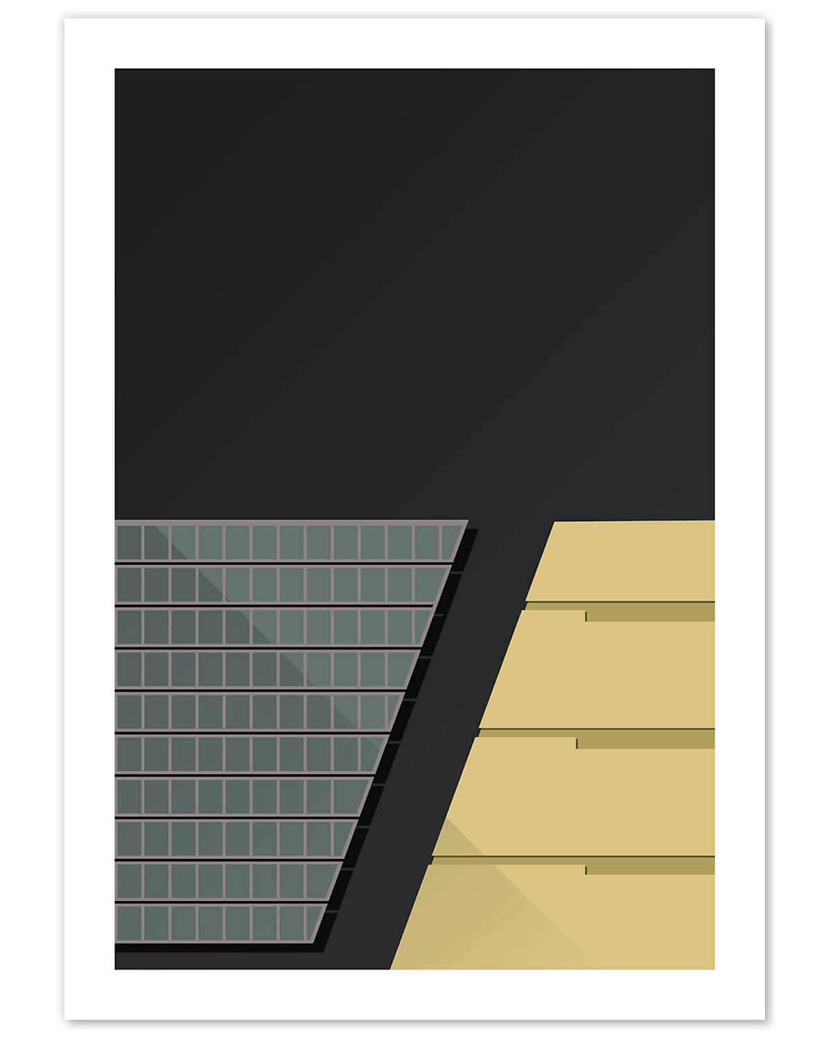 Minimalist Paul Brown Stadium Art Print