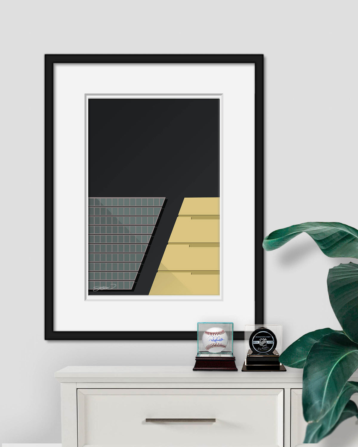 Minimalist Paul Brown Stadium Art Print