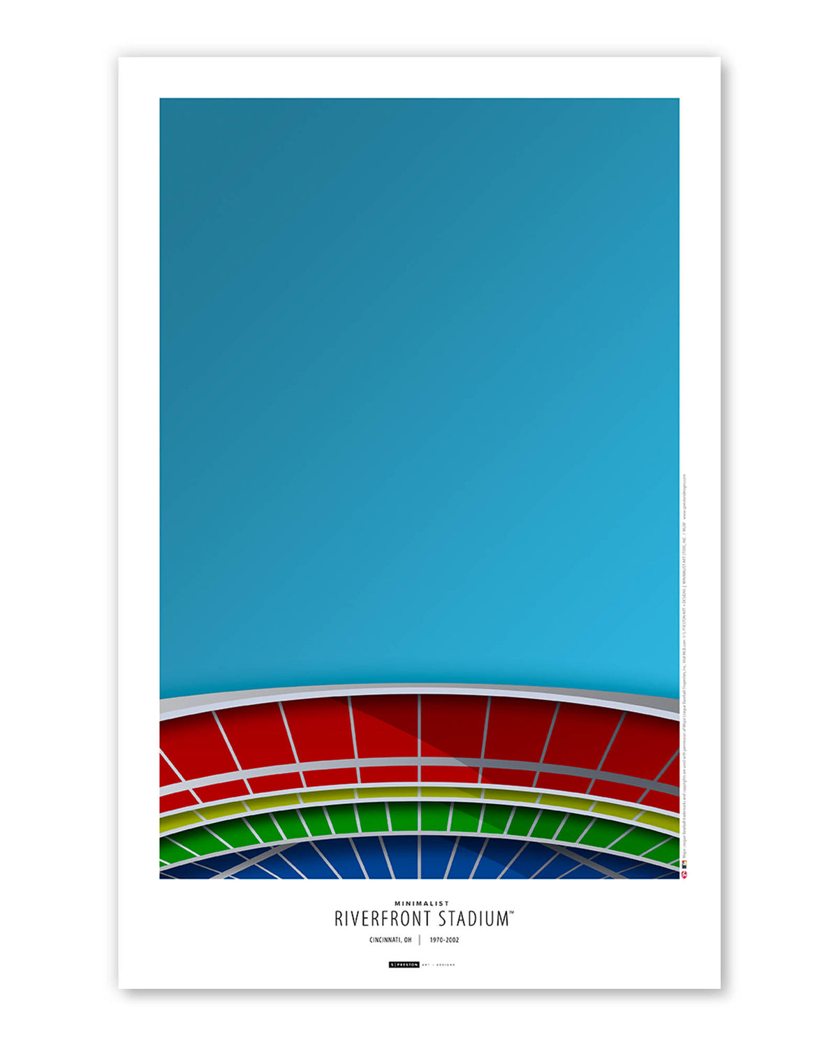 Minimalist Riverfront Stadium