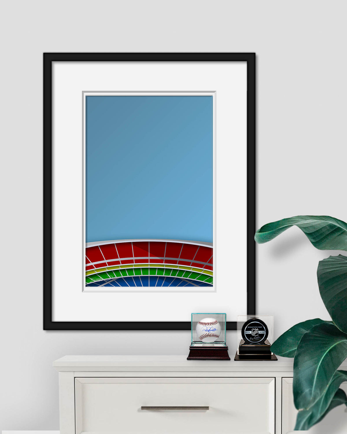 Minimalist Riverfront Stadium