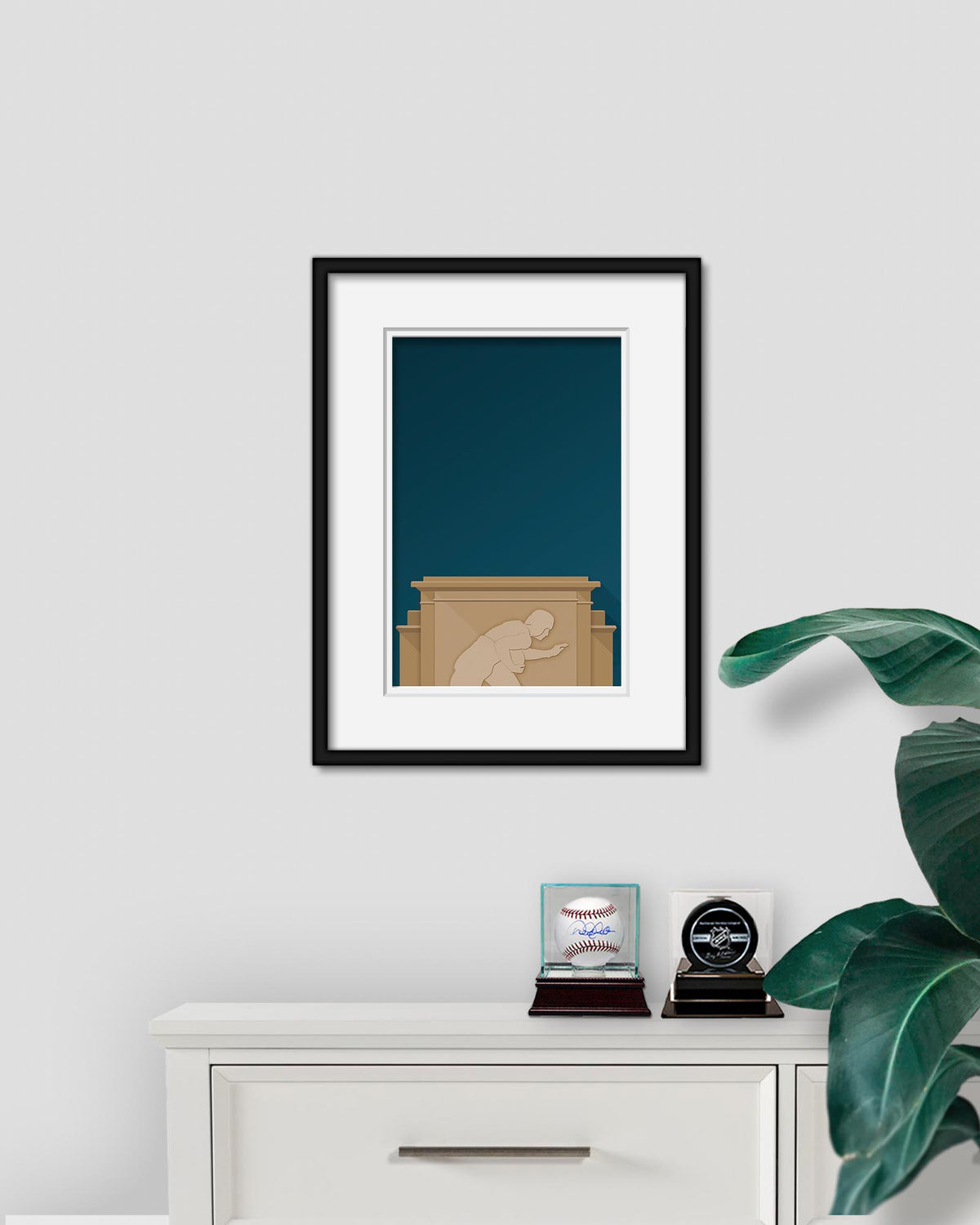 Minimalist Nippert Stadium Art Print