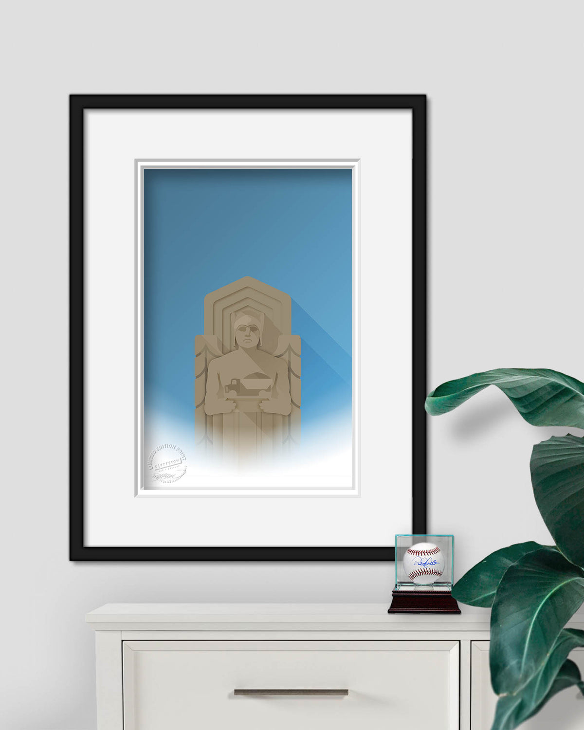 Minimalist Hope Memorial Bridge - Cleveland