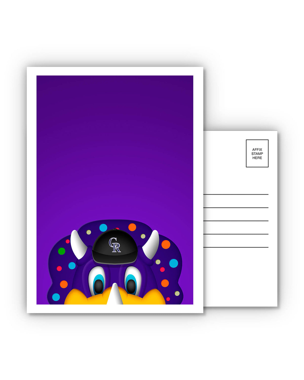 Postcards - Minimalist Mascots POS