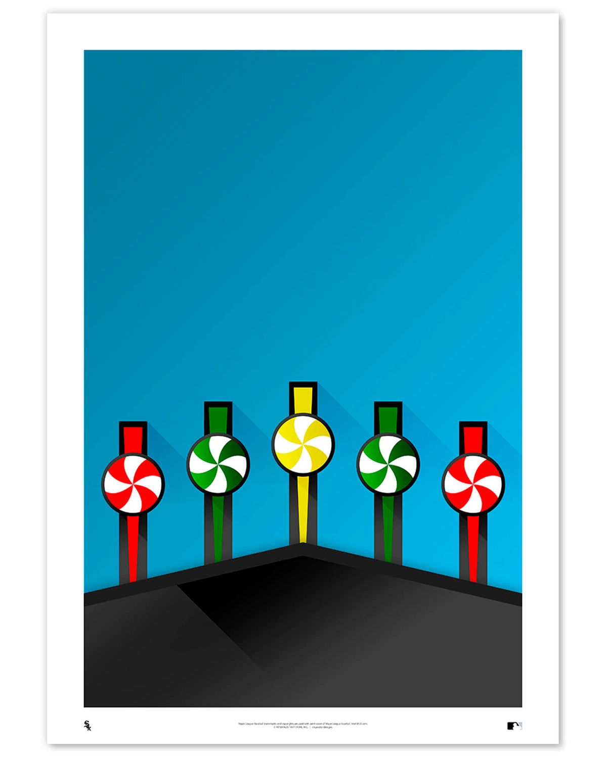 Minimalist Rate Field Art Print