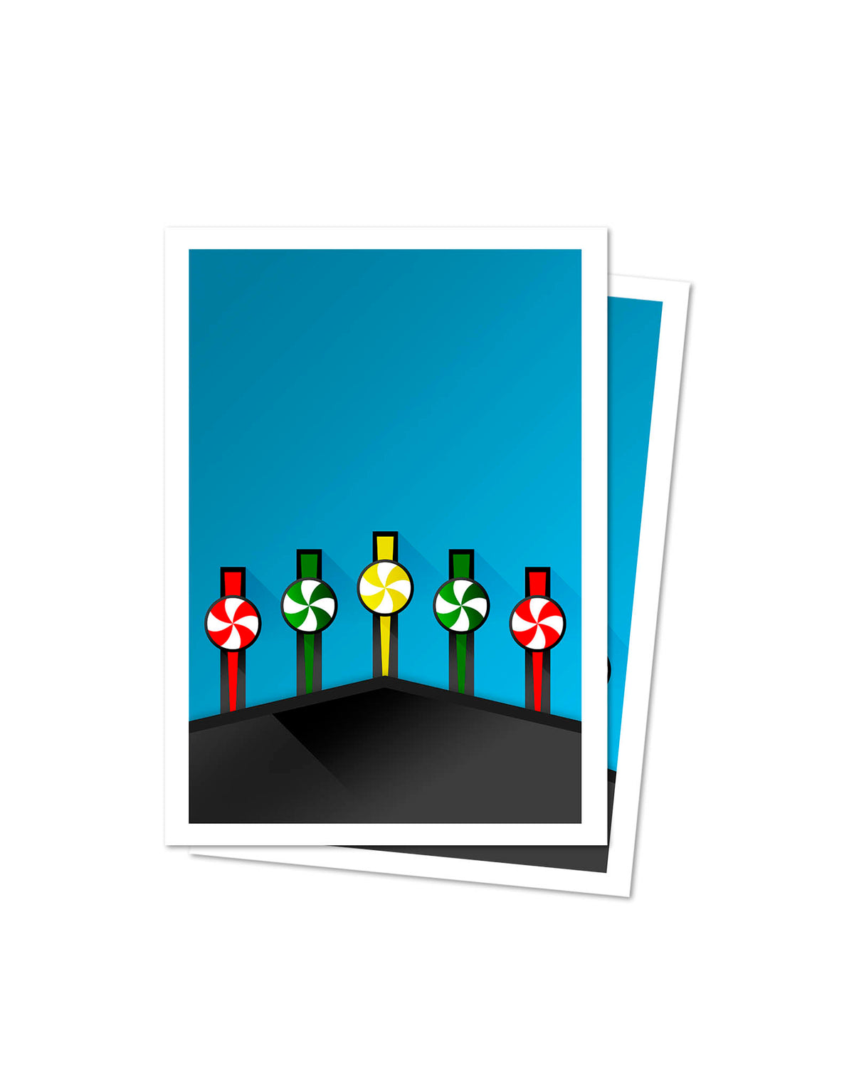 Minimalist Guaranteed Rate Field Postcard
