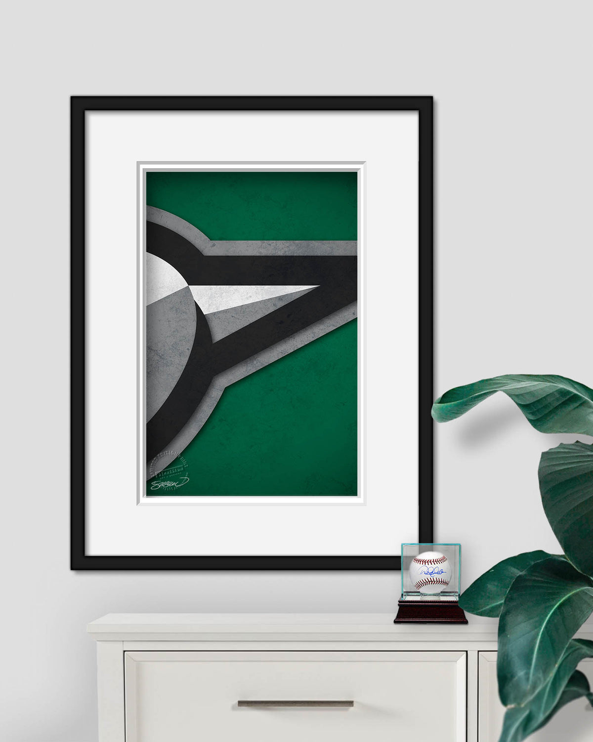 Minimalist Logo - Dallas Stars