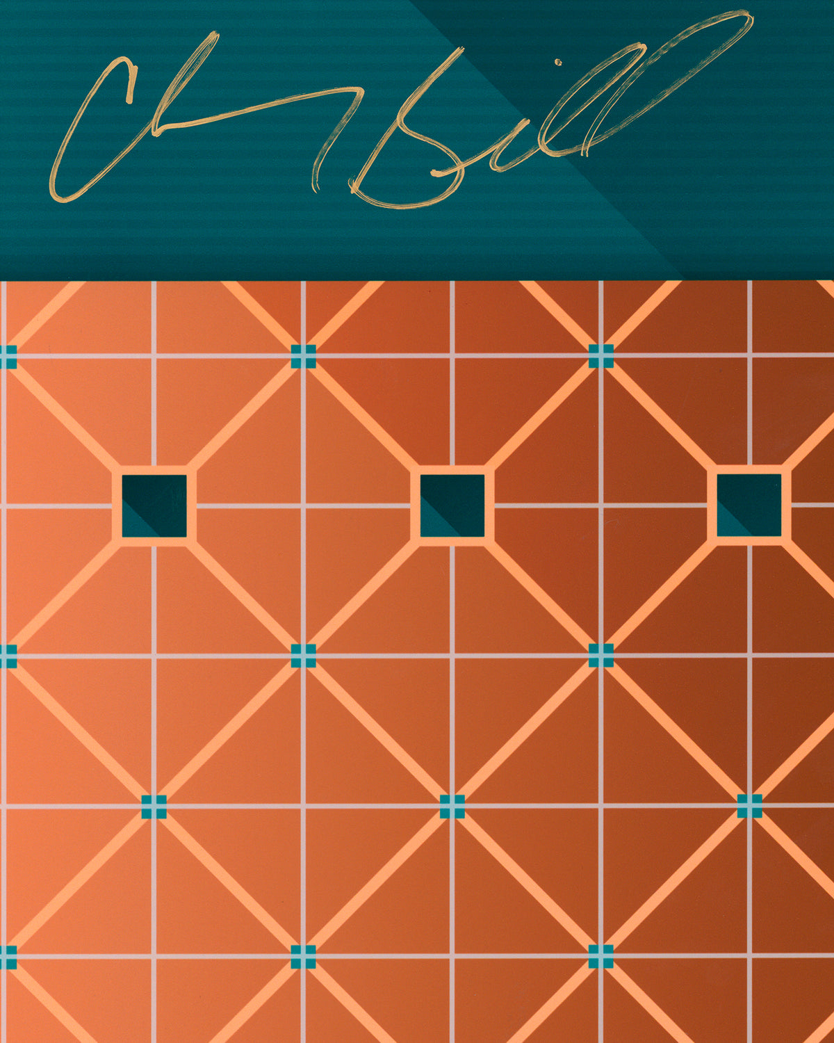 Minimalist Palace of Auburn Hills - Chauncey Billups Autographed - Poster Print - Authenticated