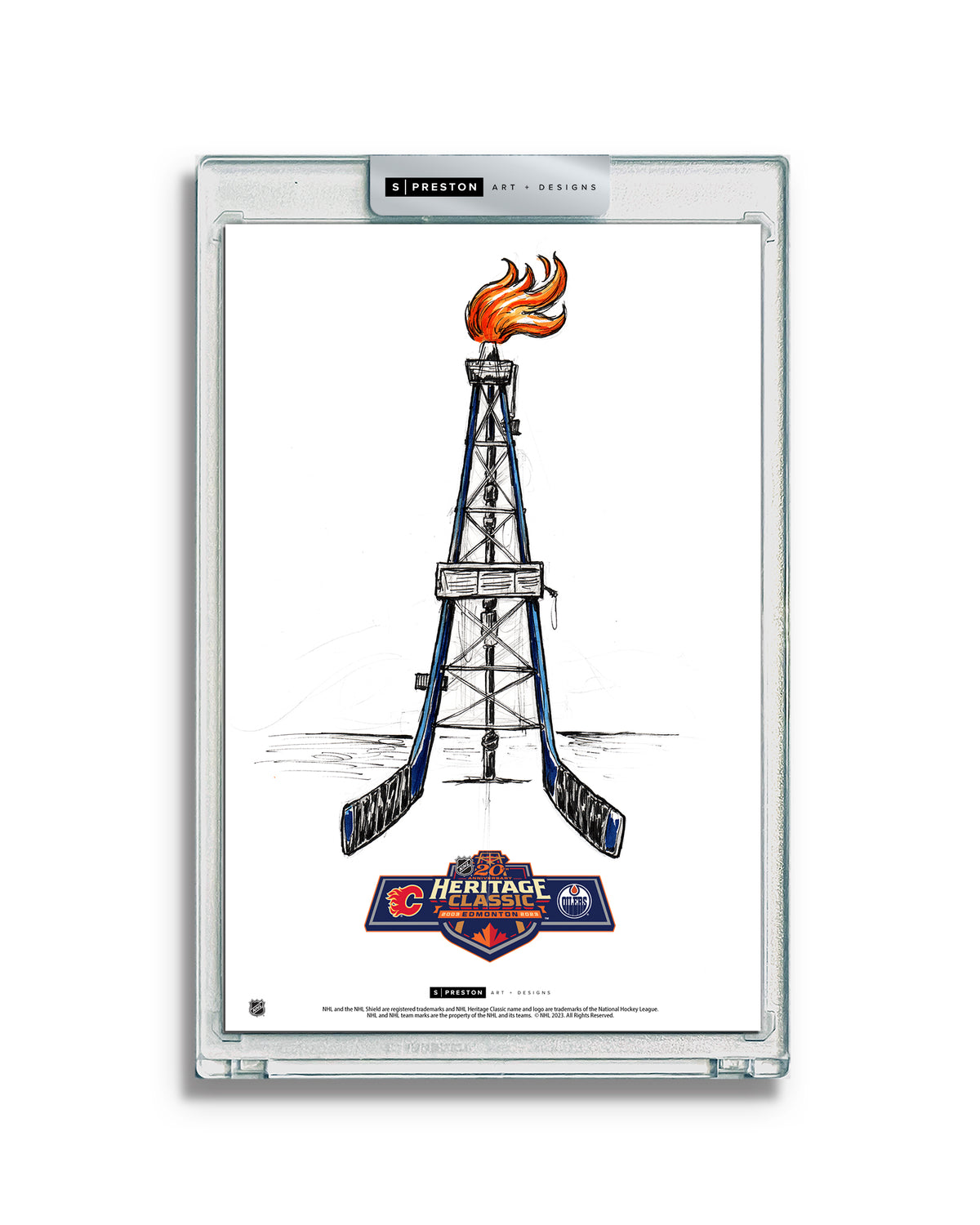 2023 Heritage Classic Sketch Art Card Slab