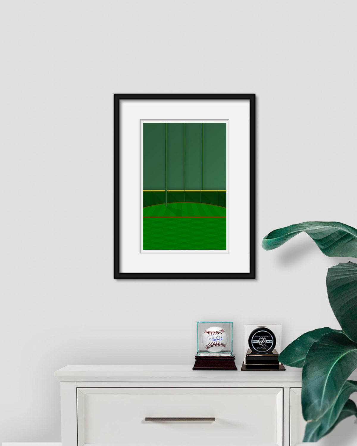 Minimalist Minute Maid Park Art Print