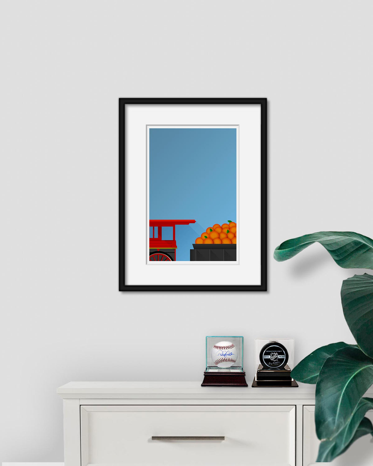 Minimalist Minute Maid Park Art Print