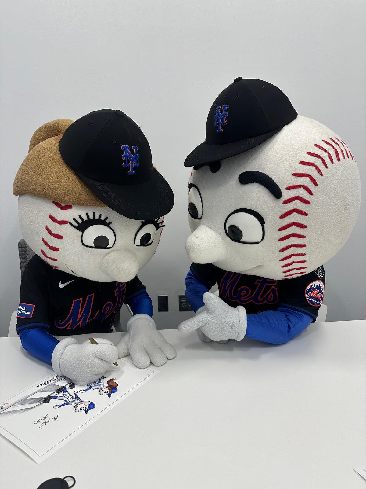 2024 MLB New York Mets London Series Sketch Limited Edition Art Prints