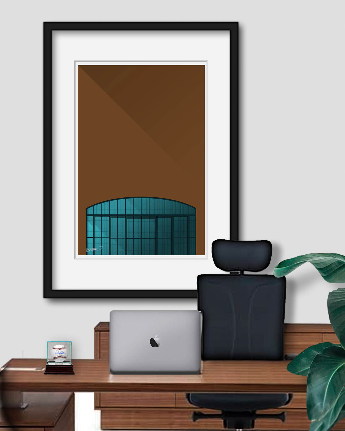 Minimalist Lucas Oil Stadium