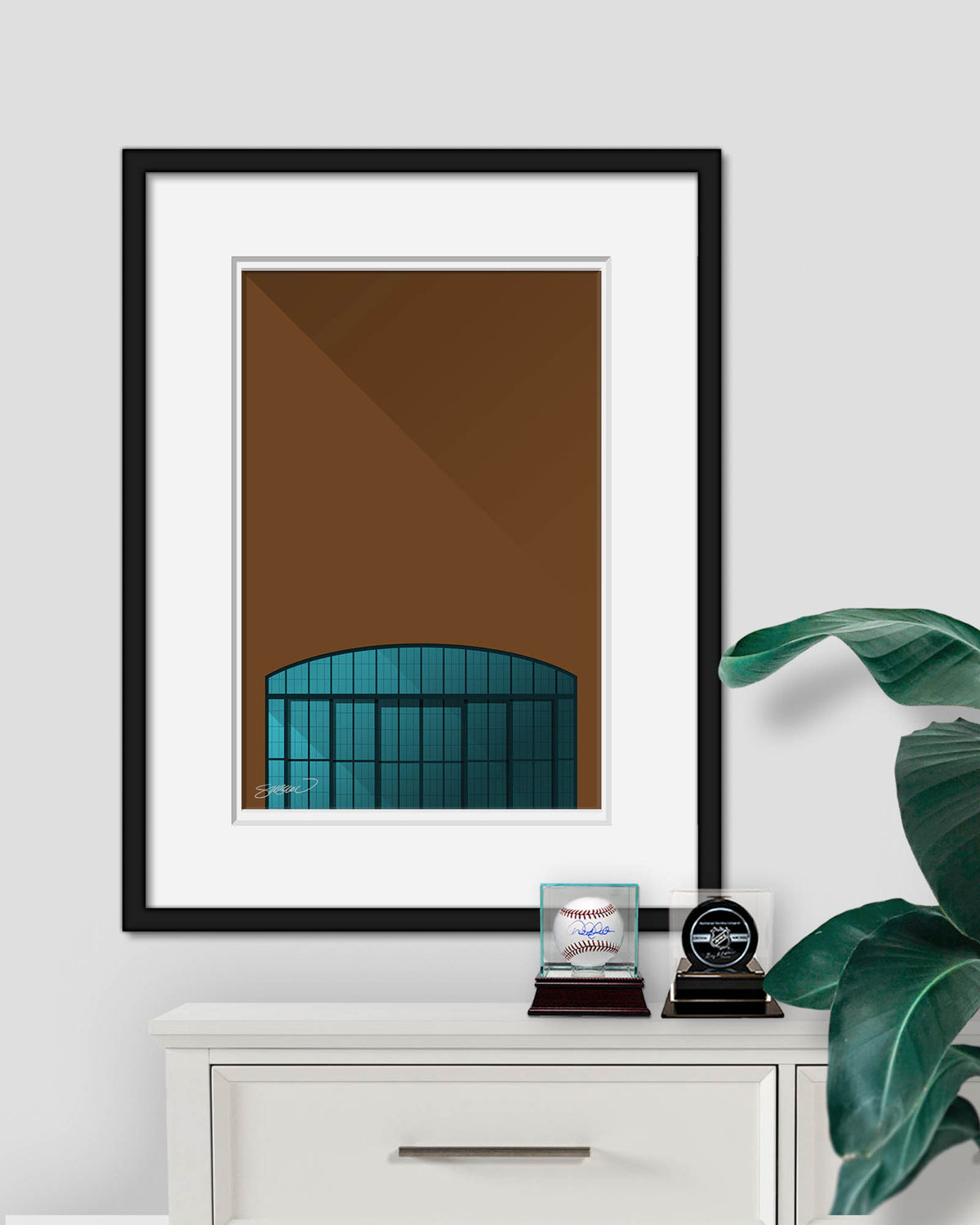 Minimalist Lucas Oil Stadium