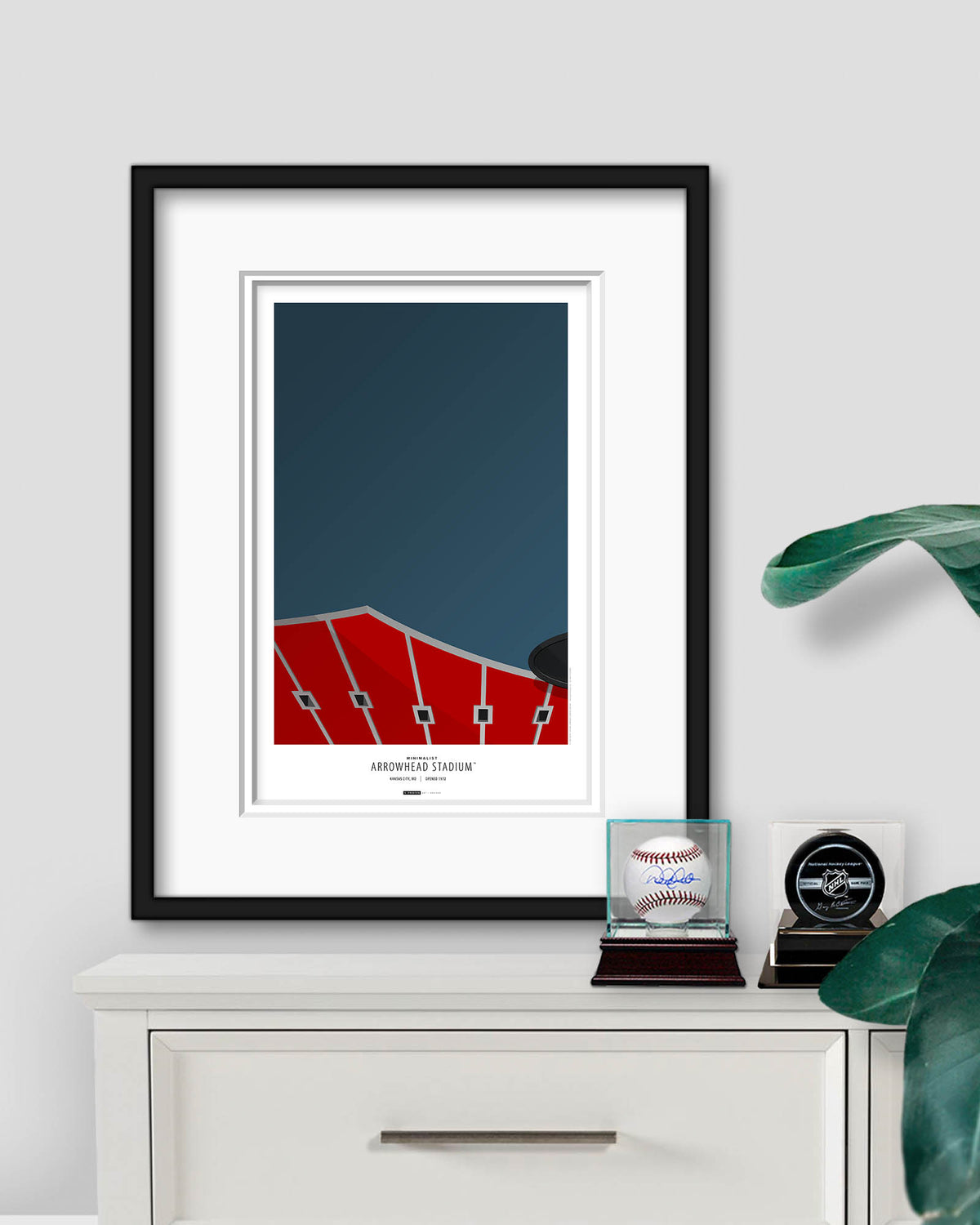Minimalist Arrowhead Stadium