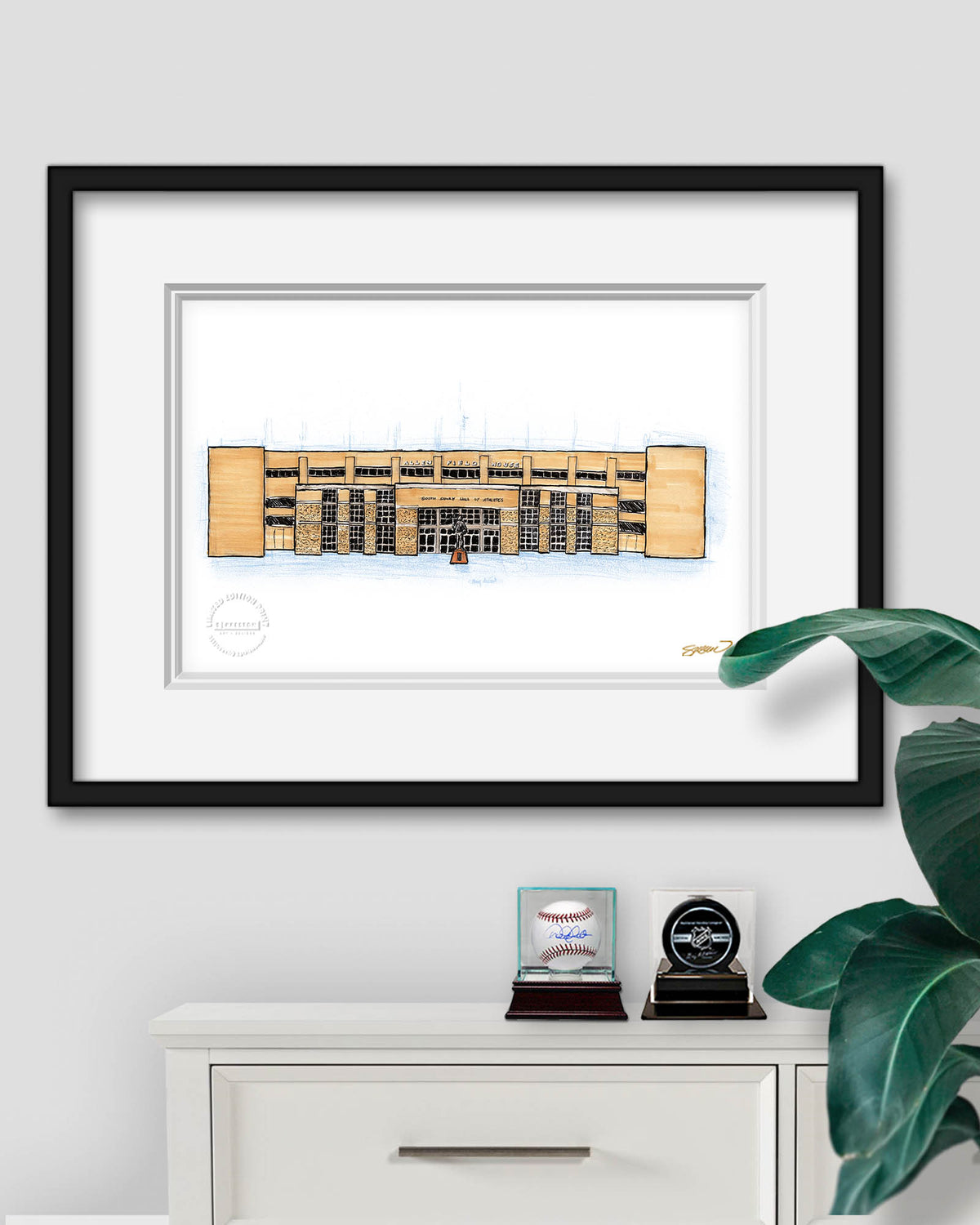 The Fog - Allen Fieldhouse Limited Edition Sketch Print