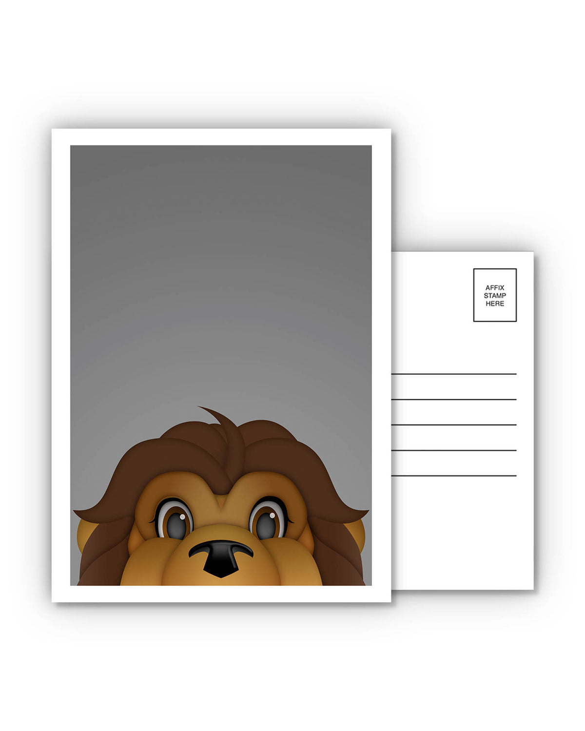 Minimalist Bailey Postcard