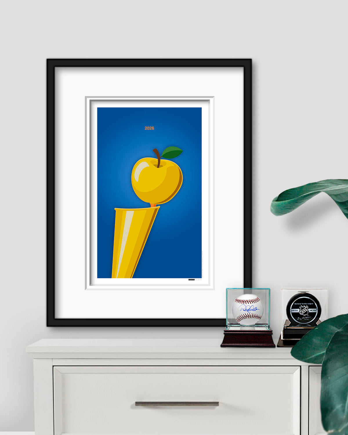 Minimalist 2026 Basketball Championship Art Print