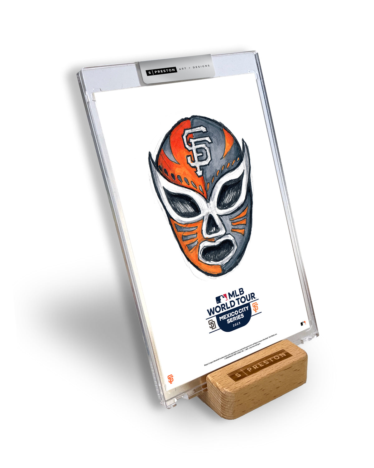 Mexico Series 2023 Ink Sketch Giants Limited Edition Art Card Slab