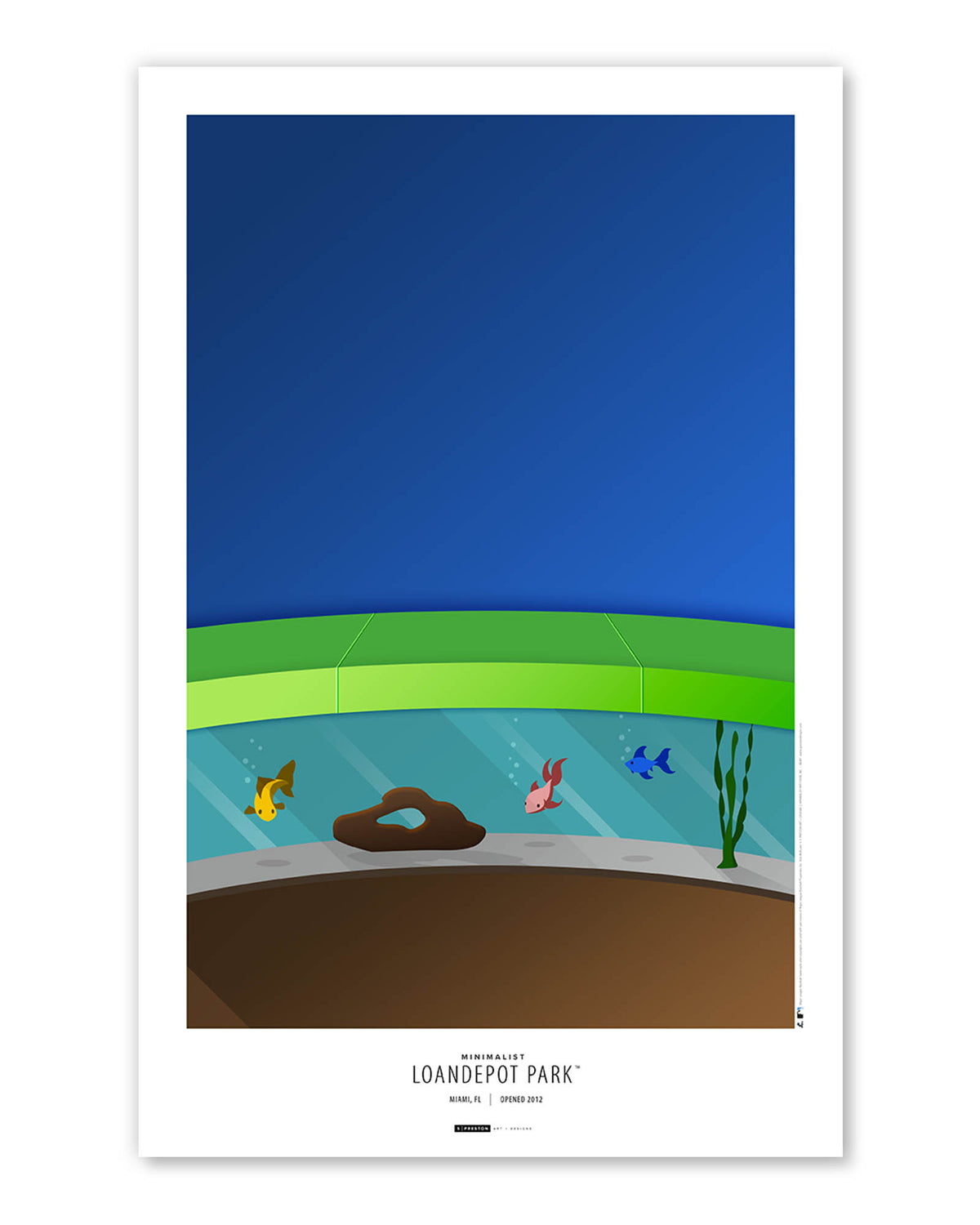 Minimalist Marlins Park