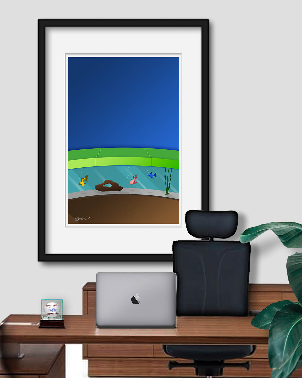 Minimalist Marlins Park