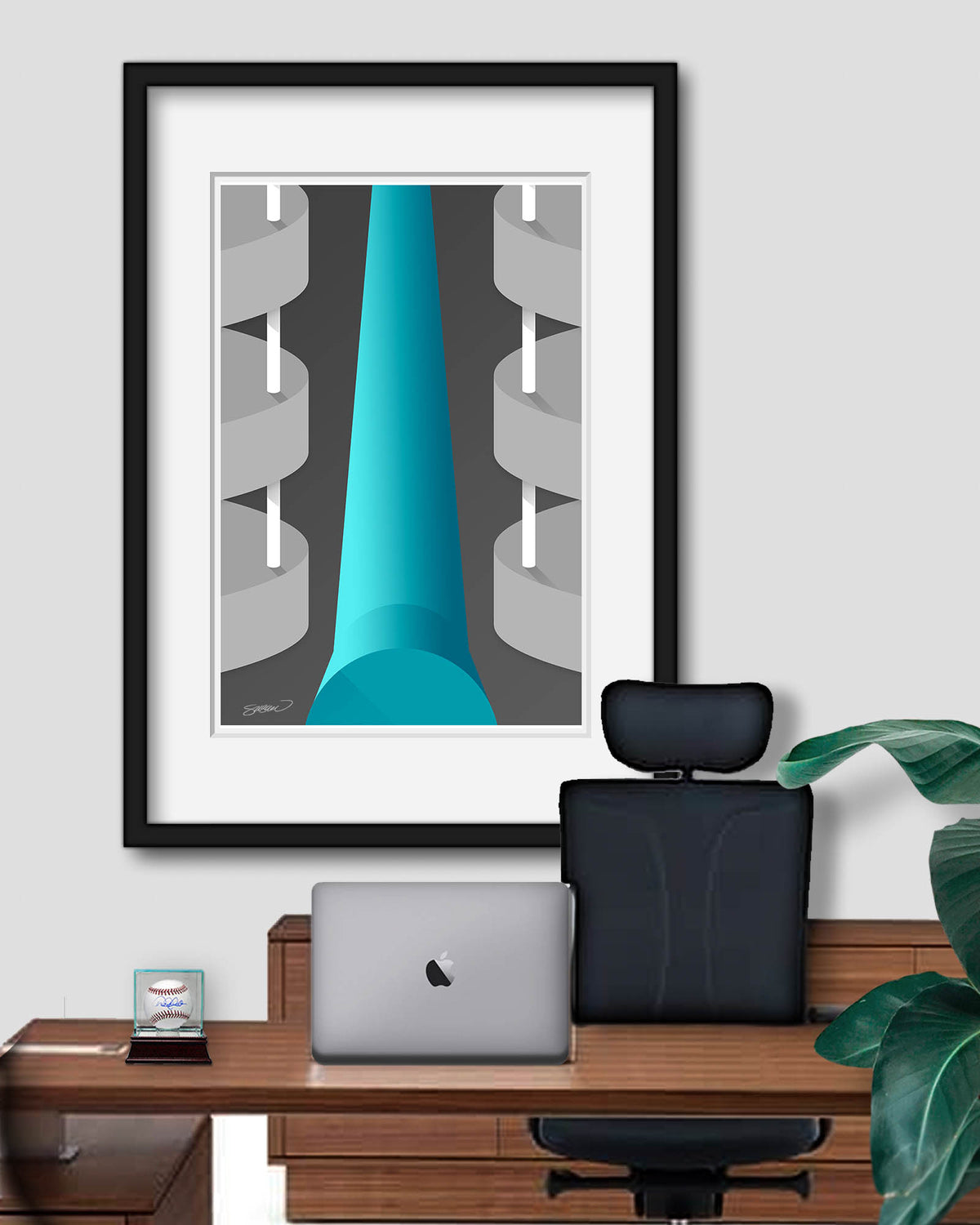 Minimalist Sun Life Stadium