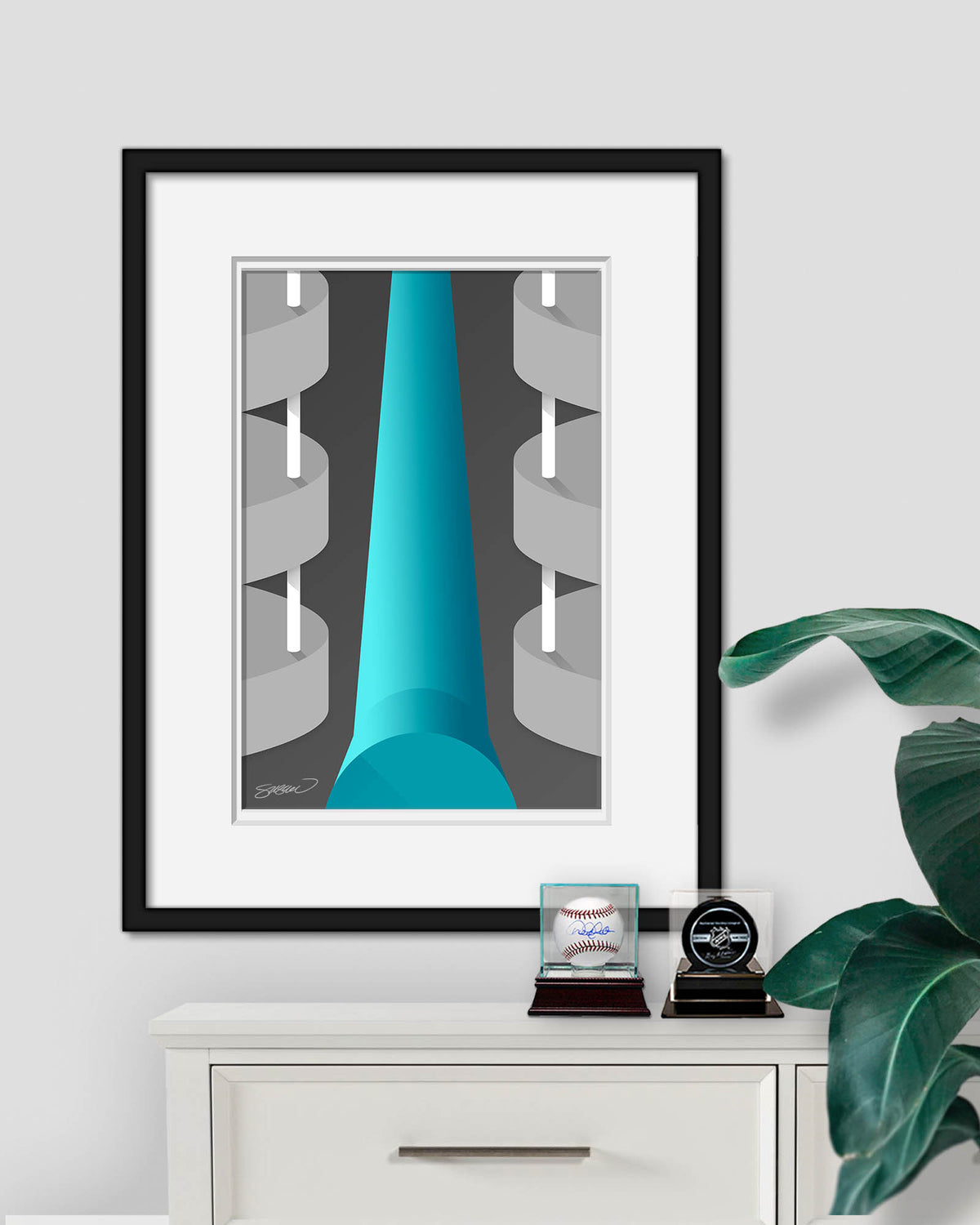 Minimalist Sun Life Stadium