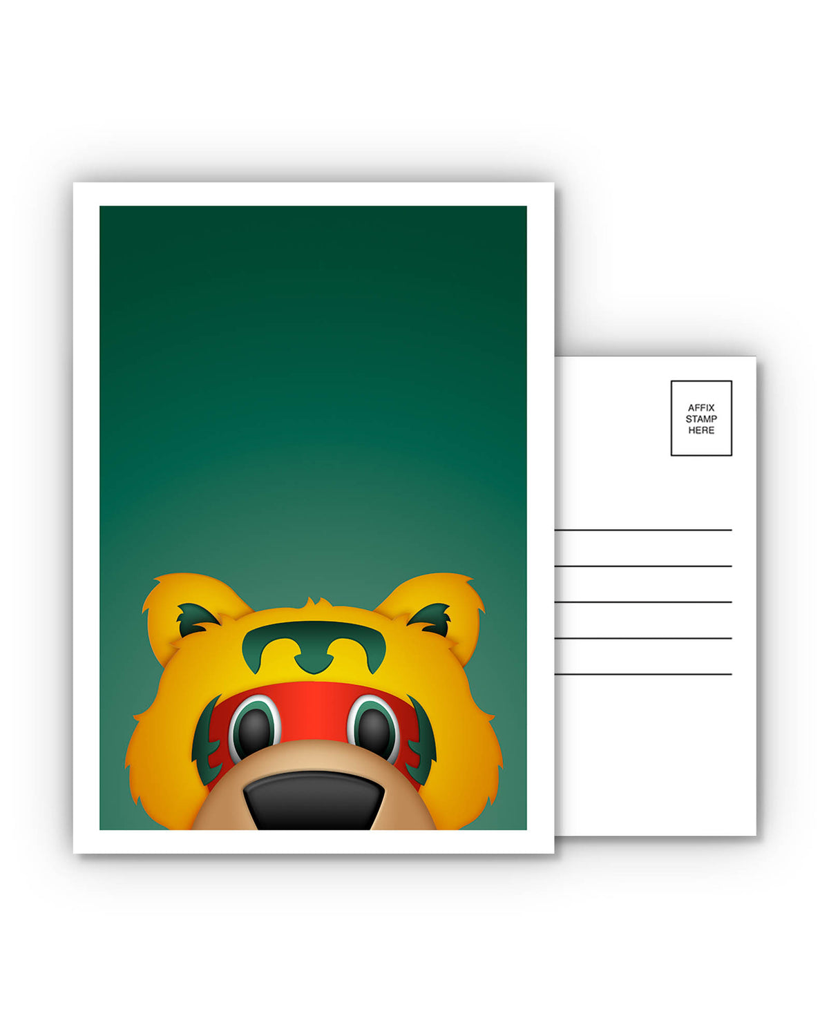 Postcards - Minimalist Mascots POS