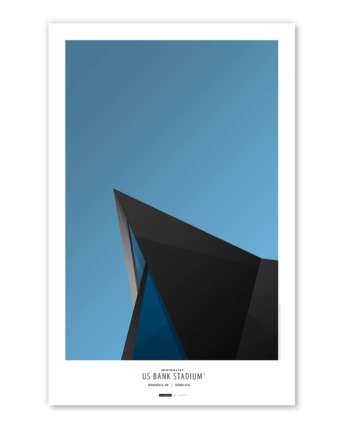 Minimalist US Bank Stadium