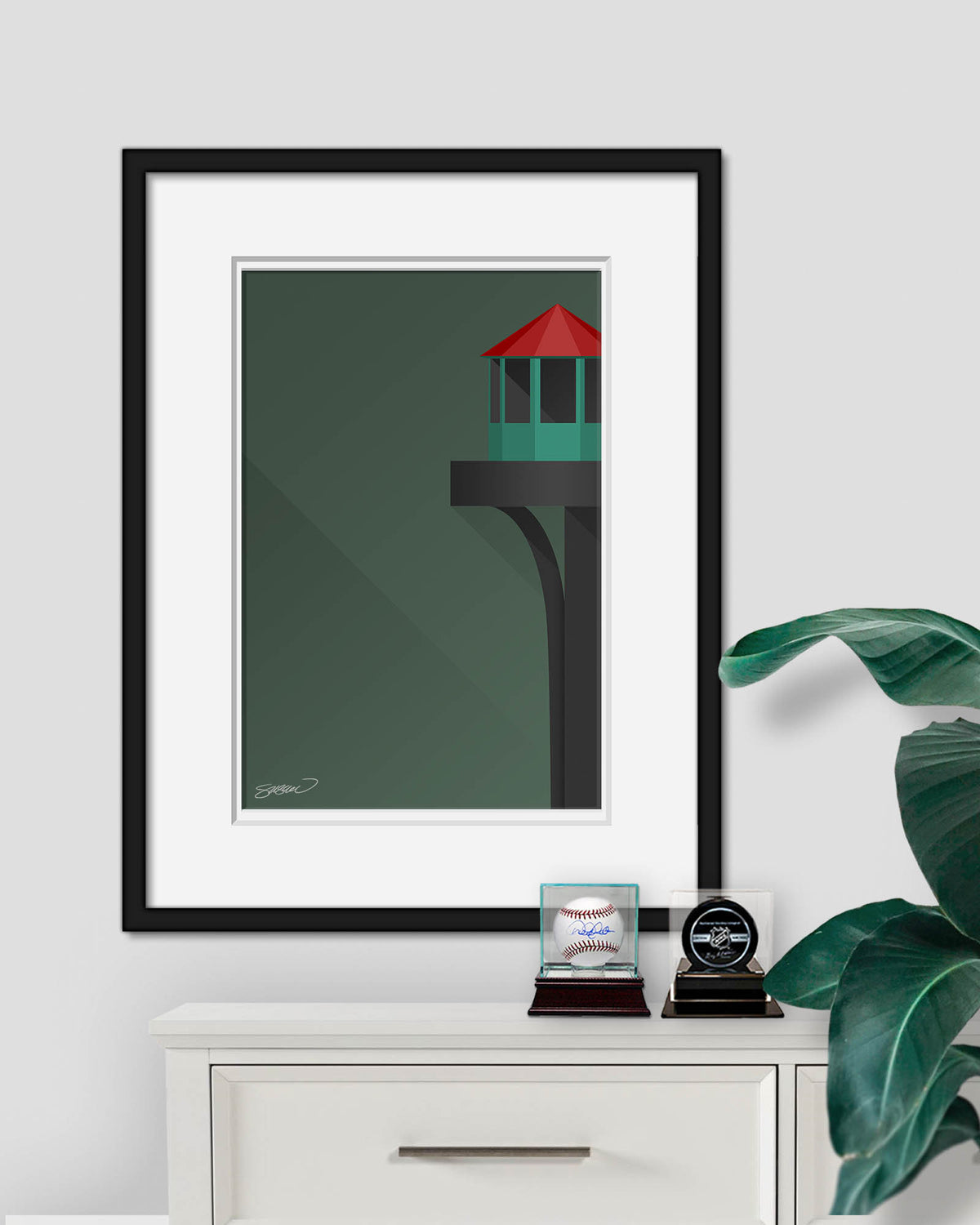 Minimalist Xcel Energy Center