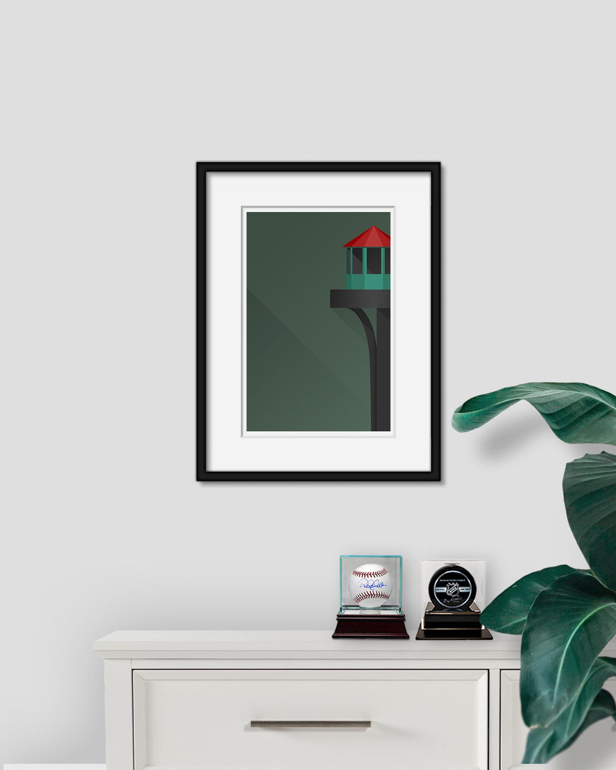 Minimalist Xcel Energy Center