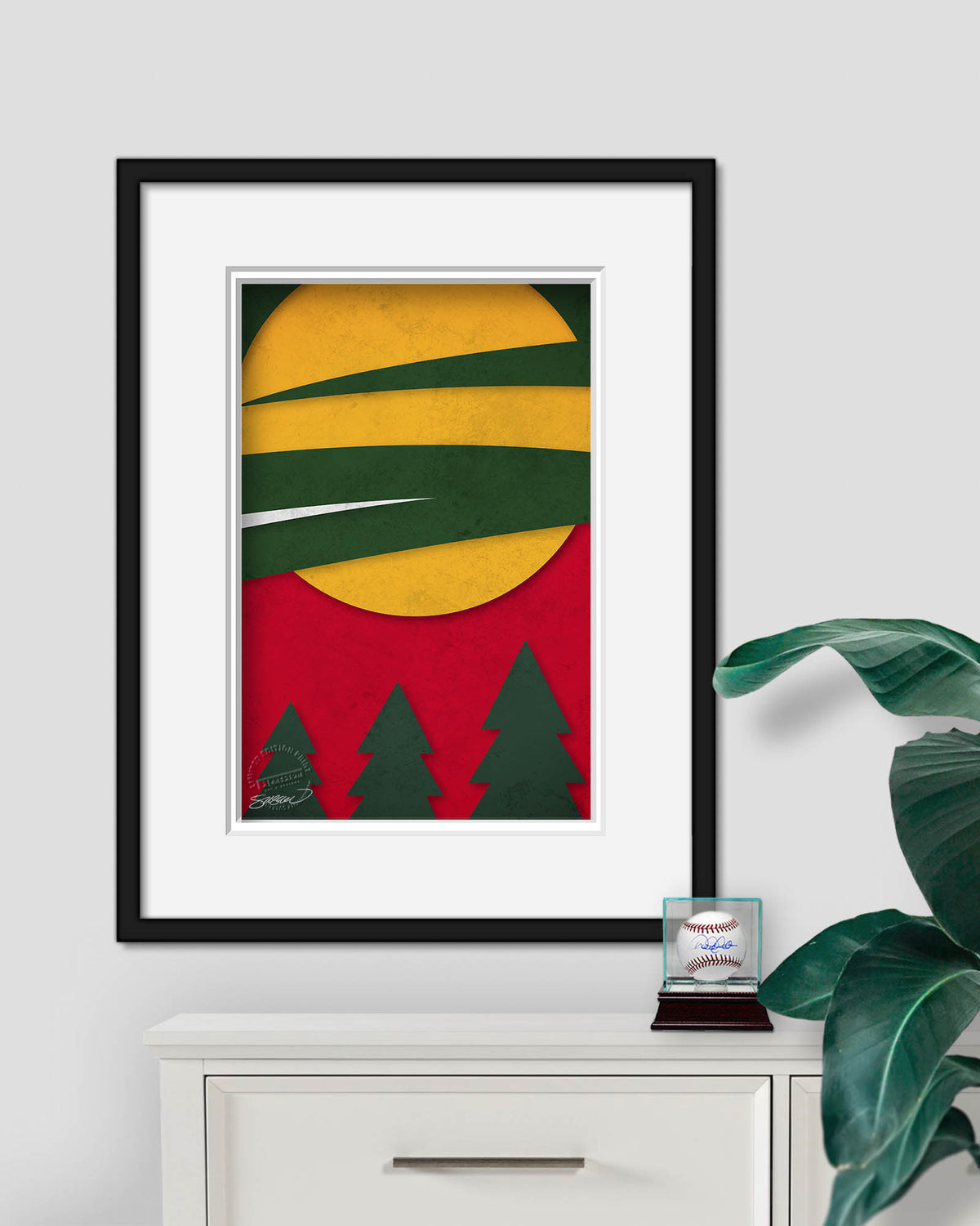 Minimalist Logo - Minnesota Wild