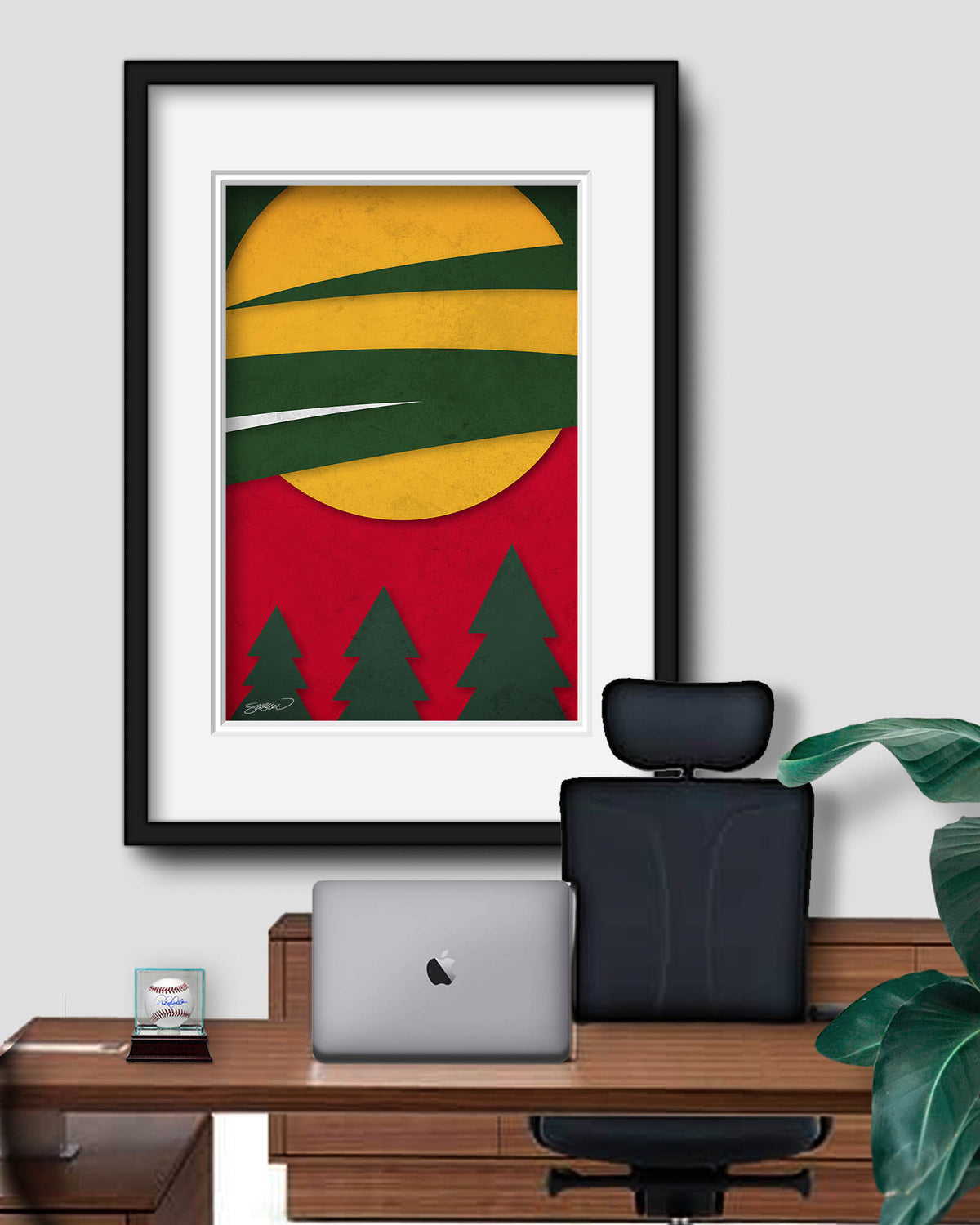 Minimalist Logo - Minnesota Wild