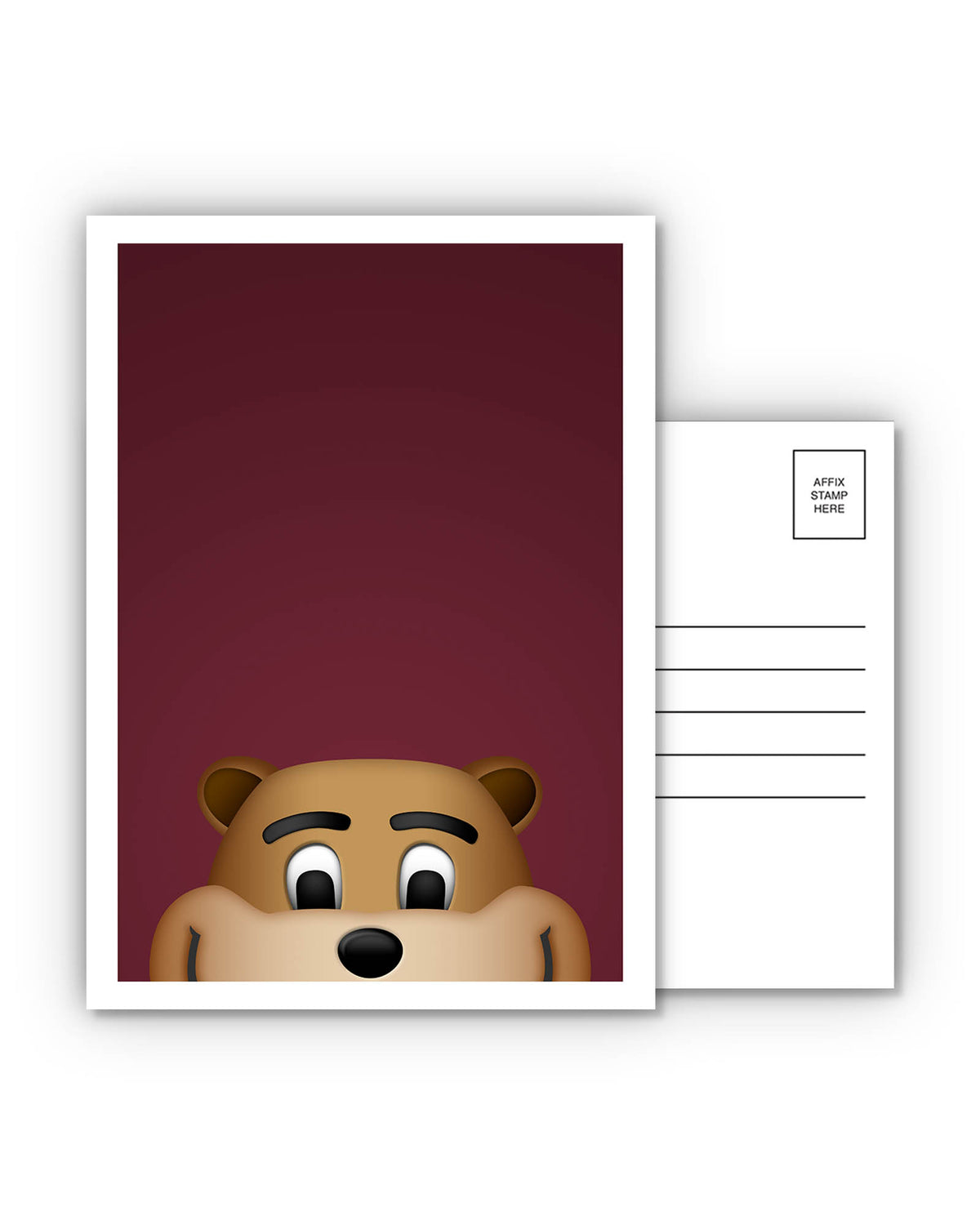 Postcards - Minimalist Mascots POS