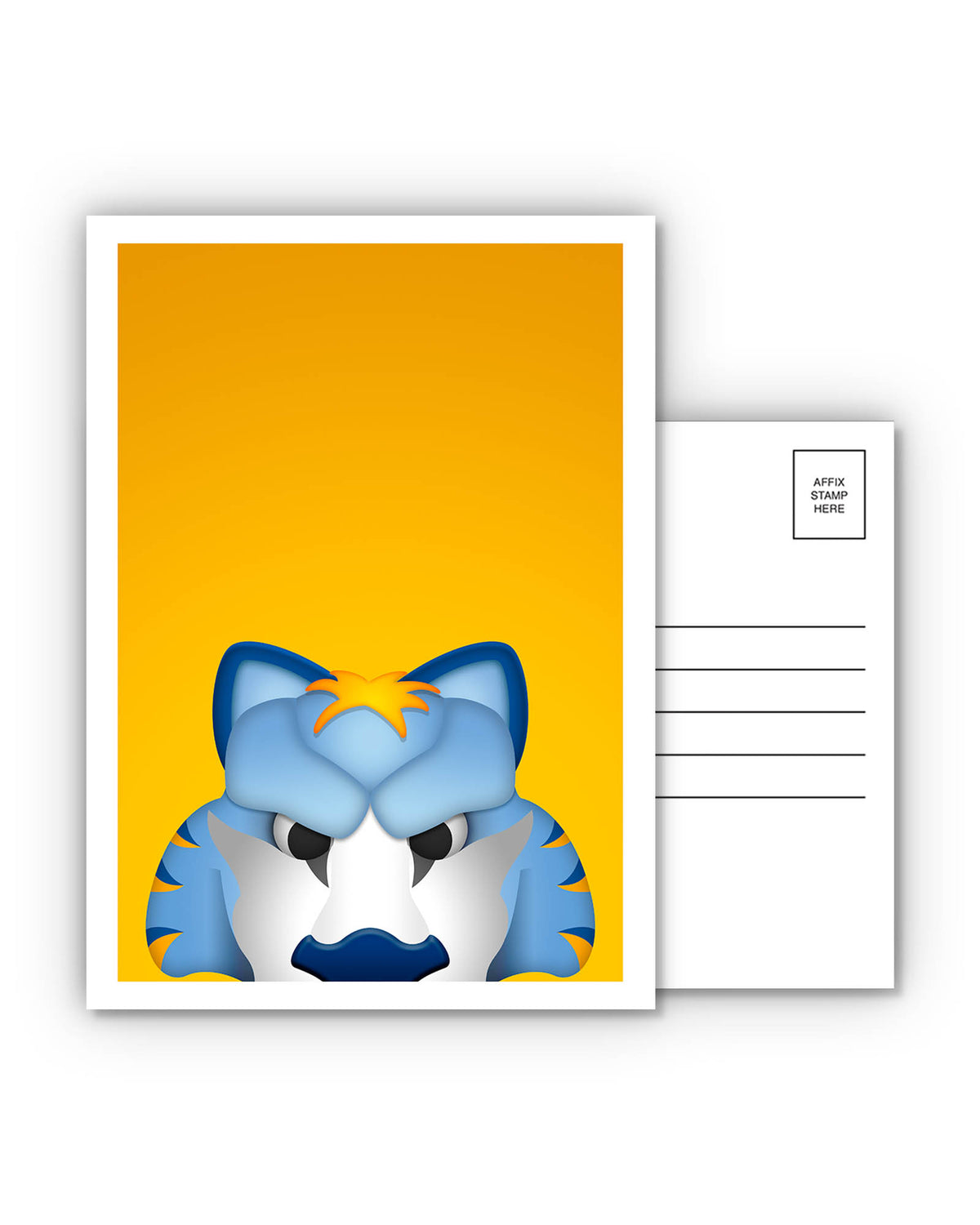 Postcards - Minimalist Mascots POS