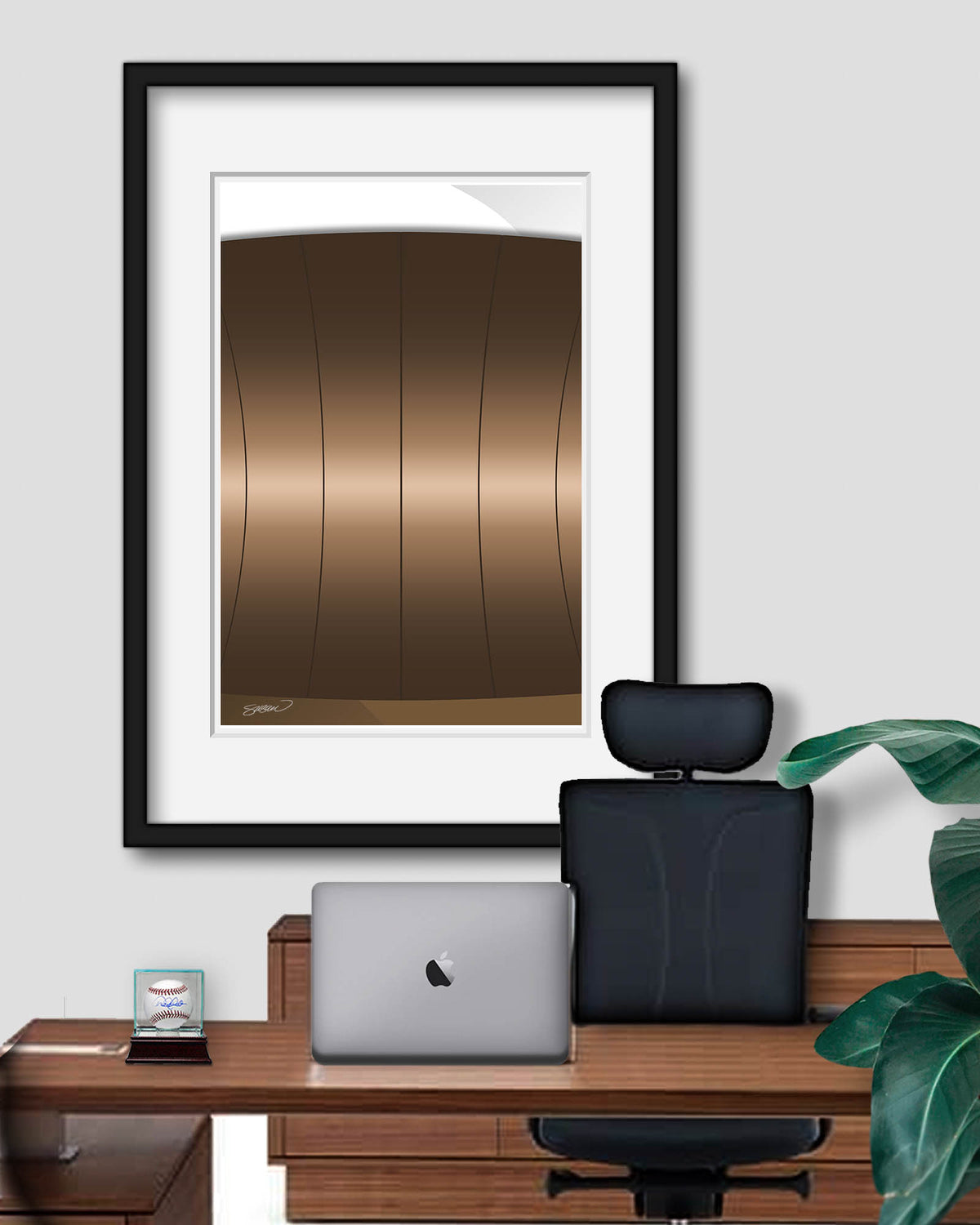 Minimalist Superdome Art Print