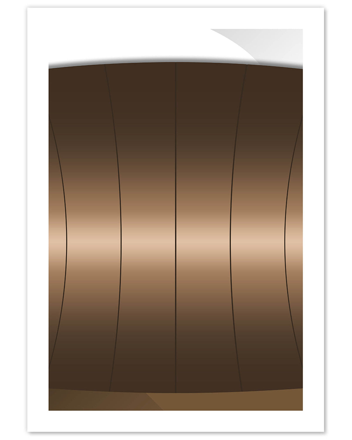 Minimalist Superdome Art Print