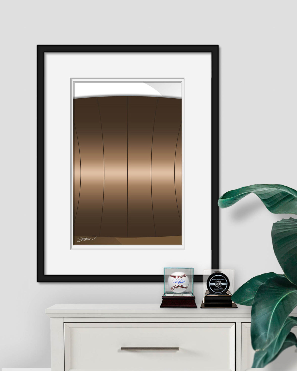 Minimalist Superdome Art Print