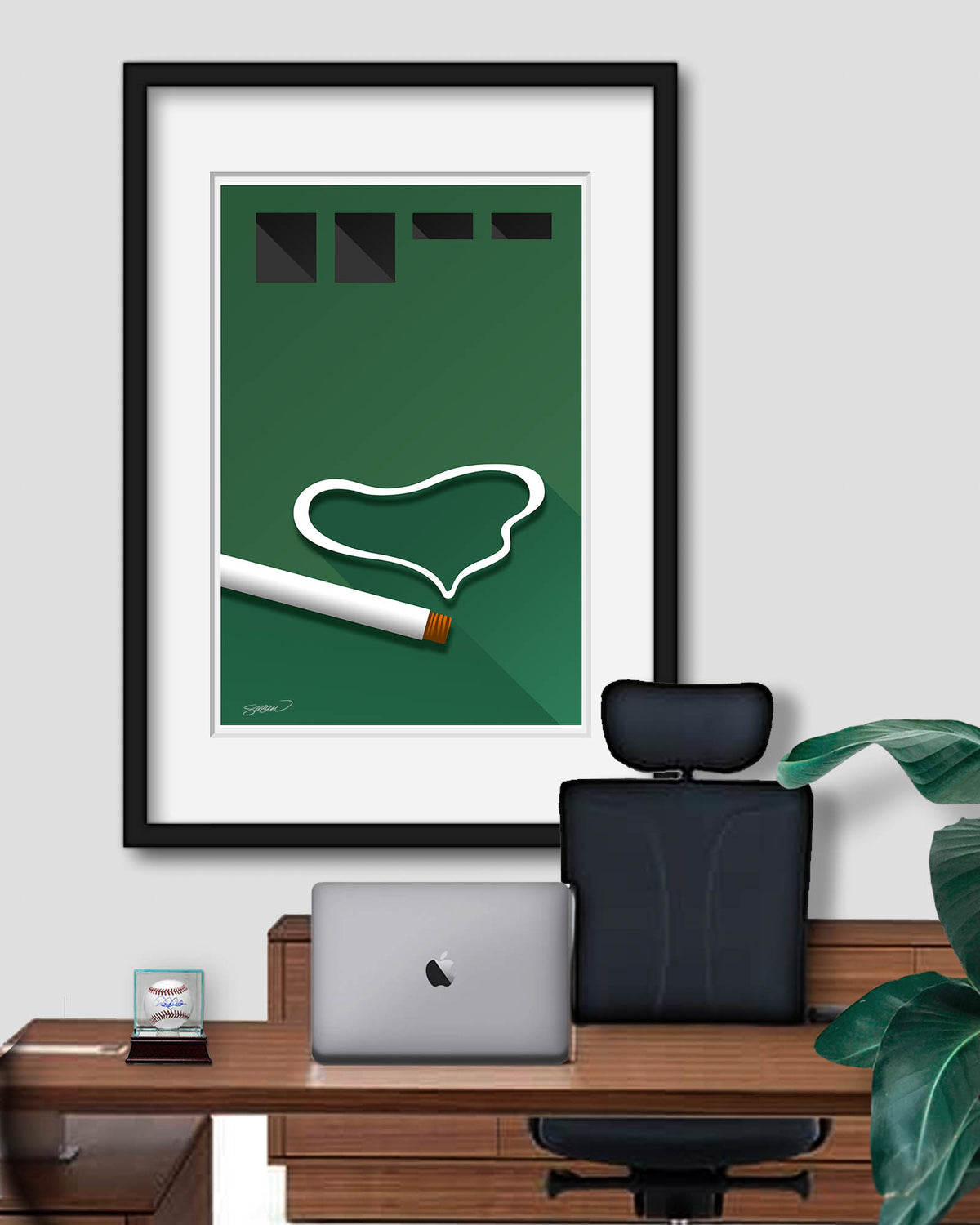 Minimalist Polo Grounds